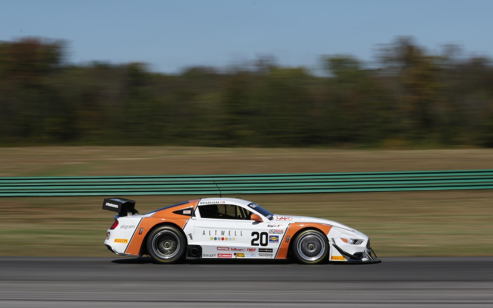 Brabham Last to First as CD Racing Dominates VIR Trans Am